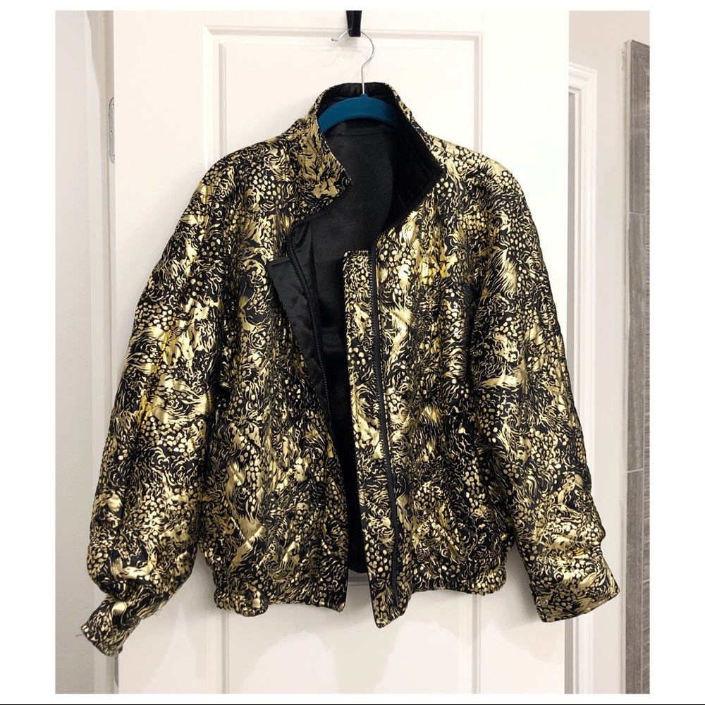 Reversible Gold And Black Jacket - image 1